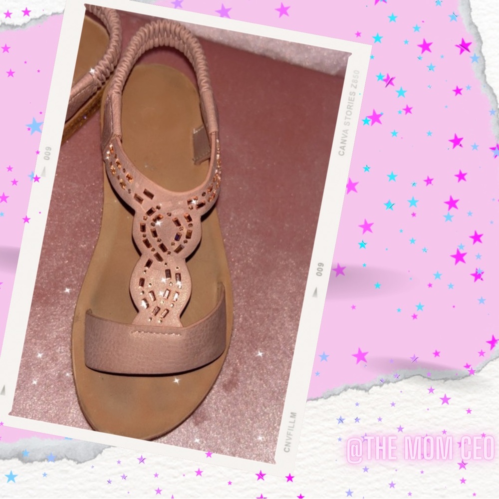 RHINESTONE SANDALS